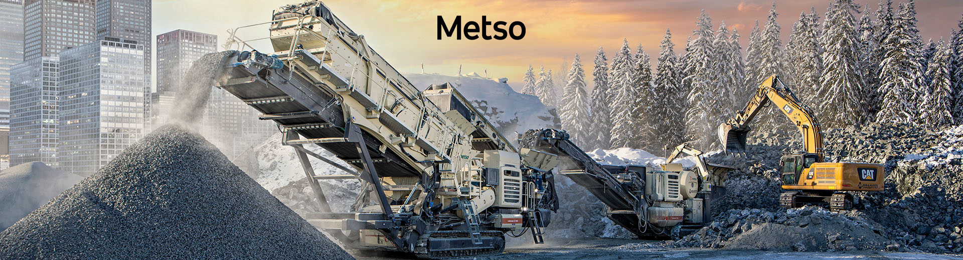 Thiết bị nghiền sàng Metso